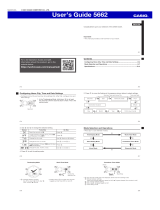 Casio BGA-280BA User guide