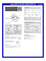 Casio EFR-571DC Operating instructions