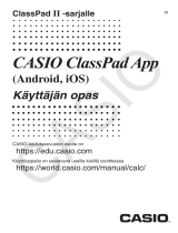 Casio ClassPad AppUPD User manual