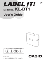Casio KL-BT1 User manual