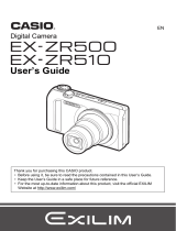 Casio EX-ZR500 User manual