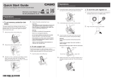 Casio SR-S500 User manual