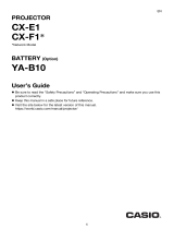 Casio YA-B10 User manual