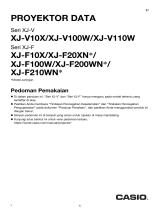 Casio XJ-V10X, XJ-V100W, XJ-V110W User manual