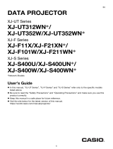 Casio XJ-S400U, XJ-S400UN, XJ-S400W, XJ-S400WN User manual