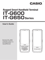 Casio IT-G600/650 User manual