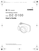 Casio DZ-D100 User manual