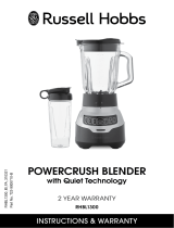 Russell Hobbs RHBL1300 Powercrush Blender User manual
