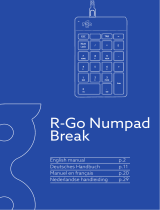 R-Go Tools R-Go Tools RGOCONMWLBL R-Go Numpad Break User manual