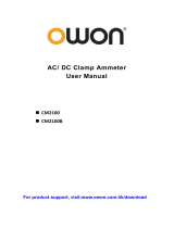 OWON CM2100 User manual