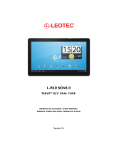 Leotec L-PAD Nova User manual