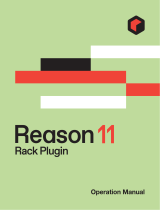 Propellerhead Reason Reason 11.2 User manual