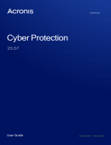 ACRONIS Cyber Protect Cloud 23.07 User manual