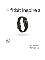 Fitbit INSPIRE 3 MIDNIGHT ZEN BLACK User manual