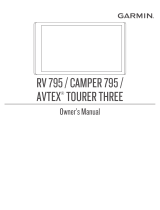 Garmin Camper 795 User manual