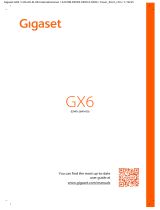 Gigaset GX6 User manual