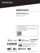 Kenwood DNR 992 RVS User manual