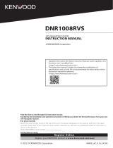 Kenwood DNR 1008 RVS User manual