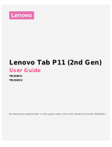 Lenovo Tab P11 2nd Generation User manual