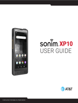 Sonim XP 10 AT&T User manual