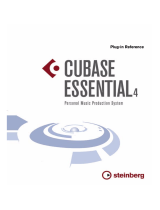 Steinberg Cubase Essential 4.0 User guide