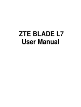 ZTE BLADE L7 User manual