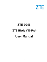 ZTE Blade V40 Pro User manual
