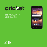 ZTE Overture 3 Cricket Wireless User manual