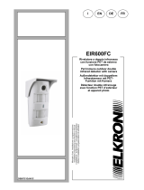 Elkron EIR600FC Installation guide