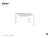 Target Halsted Coffee Table Assembly Instructions
