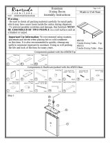 Riverside Furniture 50551 Assembly Instructions