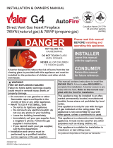 Valor 785YN/KLP Owner's manual