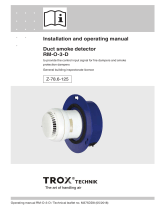 Trox Technik RM-O-3-D Owner's manual