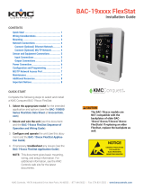 KMC Controls BAC-19xxxx Installation guide