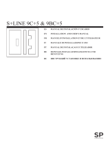 PORCELANOSA S+LINE 9C  Installation guide