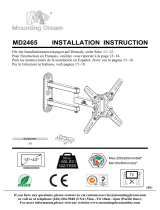 Mounting Dream MD2465 User manual