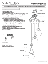 Sonneman 4291.25 Installation guide