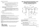 Rohl WE2302LMPN-2 Installation guide