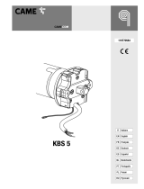 CAME KBS 5 User manual