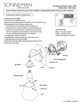 Sonneman 4286.25 Installation guide