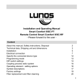 Lunos 5/SC-FT + 5/SC-RF Smart Comfort control elements Installation guide