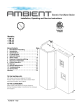U.S. Boiler Company Ambient Installation, Operating And Service Instructions