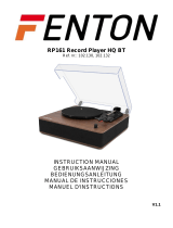 Fenton RP161LW Owner's manual