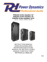 Power Dynamics PD625A Owner's manual