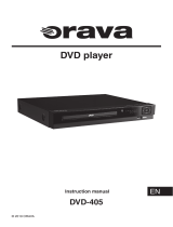 Orava DVD-405 User manual
