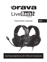 Orava LiveBass2 Gaming User manual