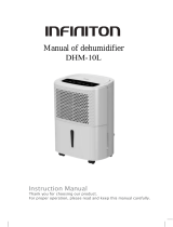 Infiniton DHM-10L Owner's manual