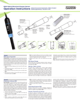 Oakton Waterproof PD 450 pH/DO Portable Meters User manual