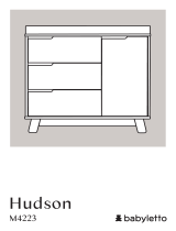 Babyletto Hudson 3-Drawer Changer Dresser User manual