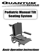 Quantum Pediatric Manual Tilt Basic Operating instructions